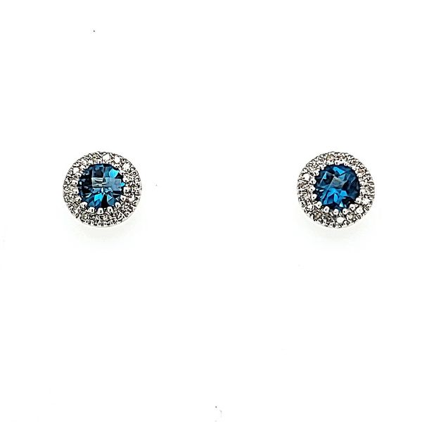 London Blue Topaz Earrings Saxons Fine Jewelers Bend, OR