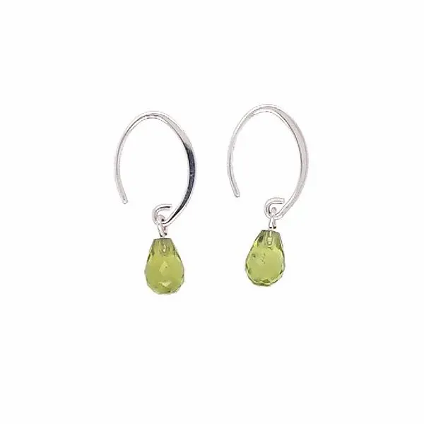 Peridot Drop Earrings Saxons Fine Jewelers Bend, OR