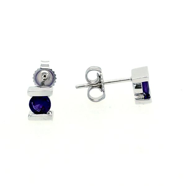 Purple Sapphire Earrings Saxons Fine Jewelers Bend, OR