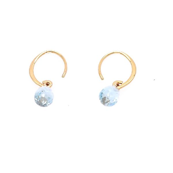 BlueTopaz Drop Earrings Saxons Fine Jewelers Bend, OR
