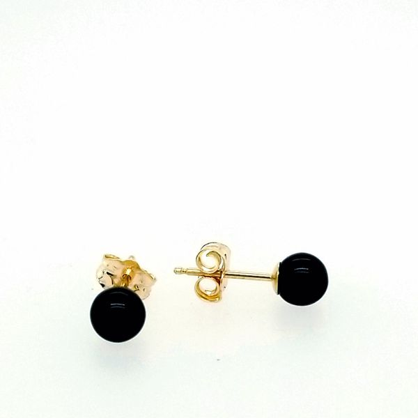 Black Onyx Stud Earrings Saxons Fine Jewelers Bend, OR