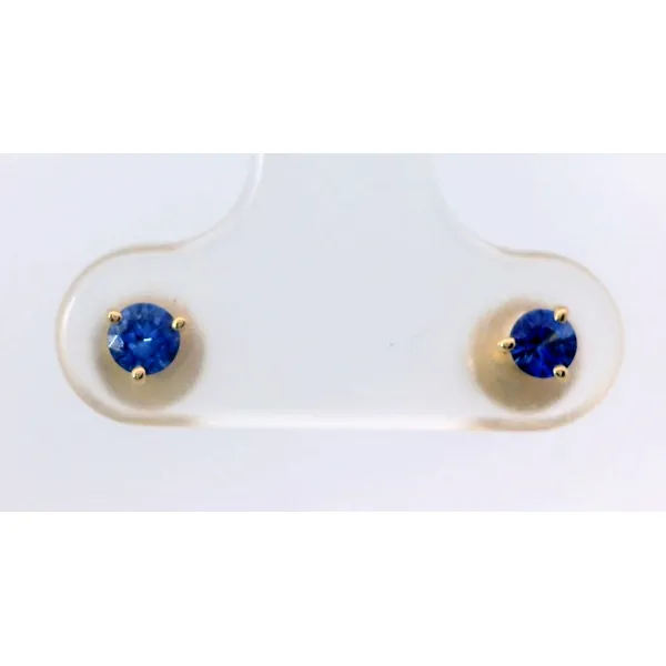 Blue Sapphire Stud Earrings Saxons Fine Jewelers Bend, OR