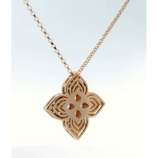 Roberto Coin 18K Rose Gold Diamond, Ruby, Tanzanite, Blue Topaz, Citrine Venetian Princess Necklace Image 2 Saxons Fine Jewelers Bend, OR