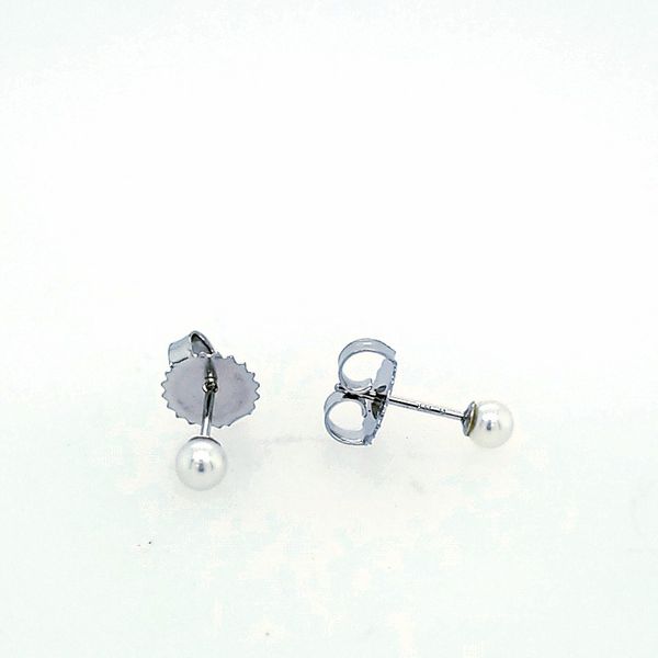 White Gold Akoya Pearl Studs Saxons Fine Jewelers Bend, OR