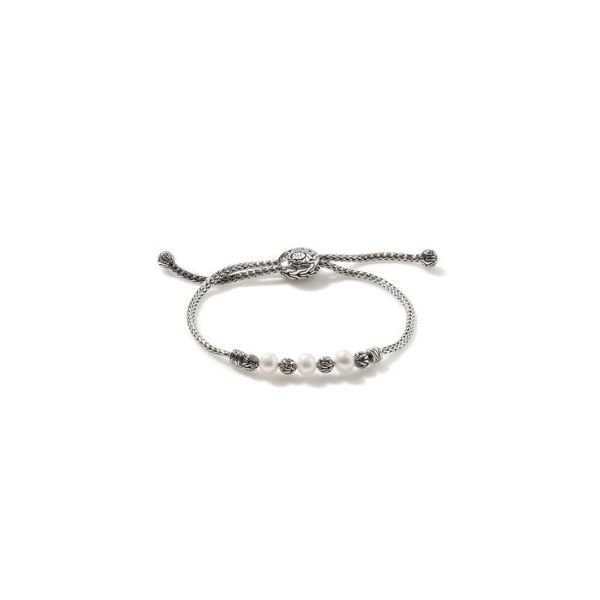 John Hardy Classic Chain Pearl Pull Through Bracelet Saxons Fine Jewelers Bend, OR