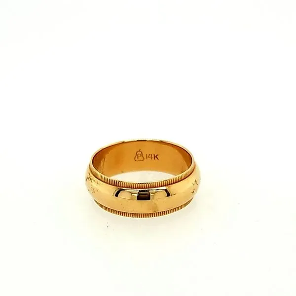 14 Karat Yellow Gold Wedding Band Saxons Fine Jewelers Bend, OR