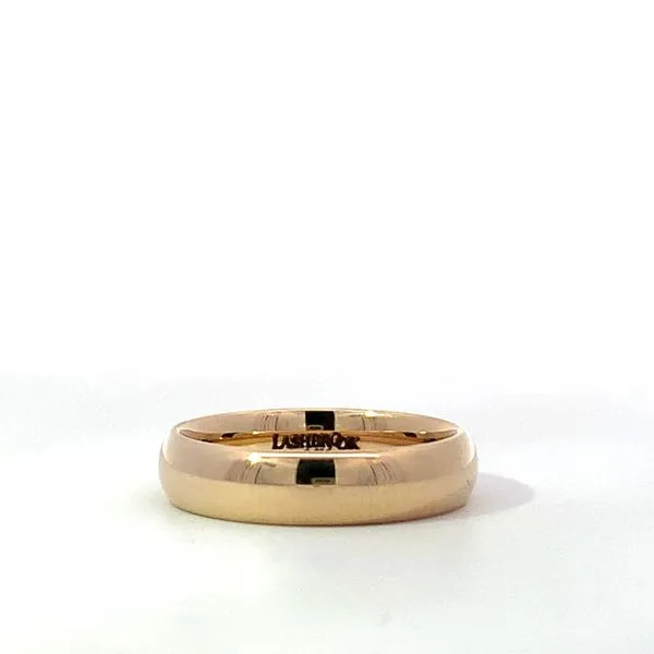 14 Karat Yellow Gold Domed Polished Band Saxons Fine Jewelers Bend, OR