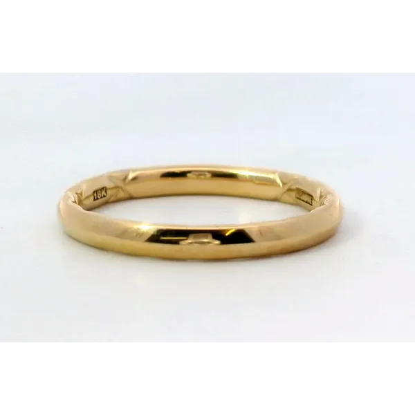 18K Yellow Gold Wedding Band Saxons Fine Jewelers Bend, OR