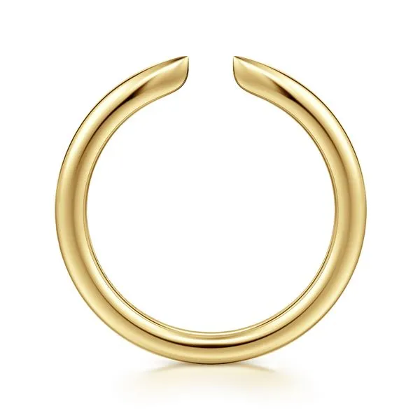 Gabriel & Co.14K YG Thin Open Band