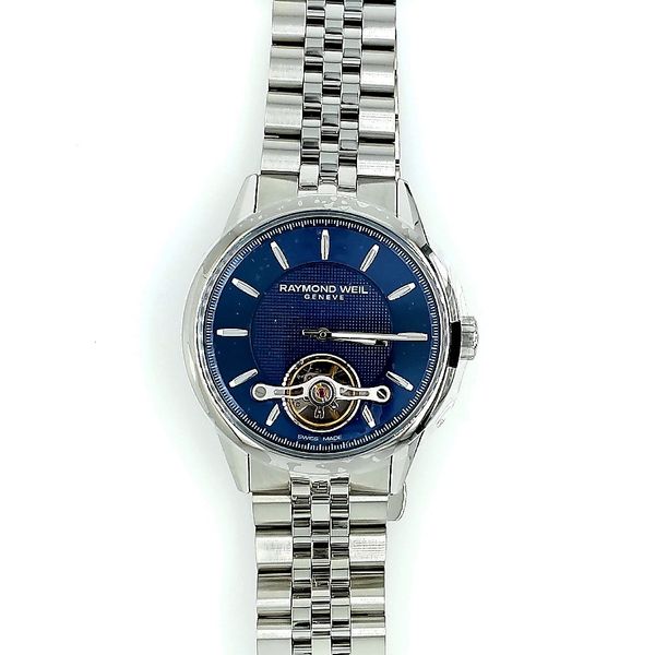 Raymond Weil Stainless Steel 42mm Blue Dial Saxons Fine Jewelers Bend, OR