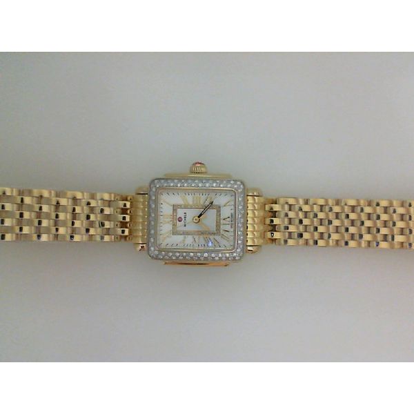 18 Karat Deco Mini Double Wrap Diamond Watch Saxons Fine Jewelers Bend, OR