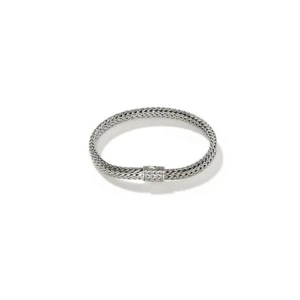 Classic Silver Flat Chain Bracelet Saxons Fine Jewelers Bend, OR
