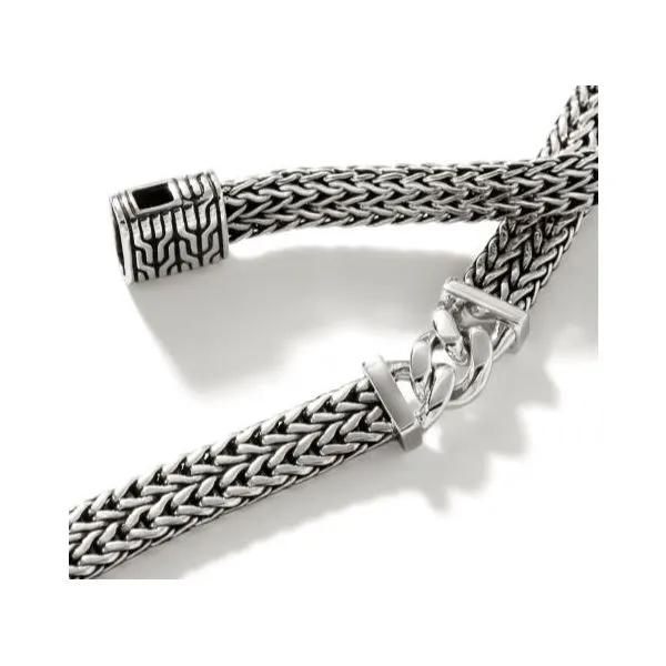 John Hardy. Silver Classic Chain Station Bracelet Image 2 Saxons Fine Jewelers Bend, OR