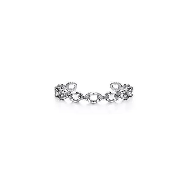 Gabriel & Co. Sterling Silver Oval Link Cuff similar item image