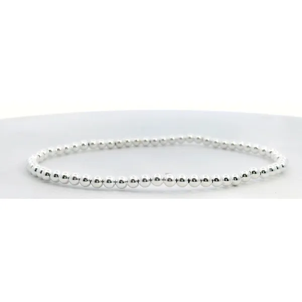 Sterling Silver Beaded Bracelet Saxons Fine Jewelers Bend, OR