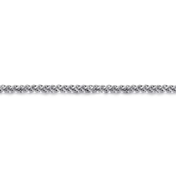Gabriel & Co. 925 Sterling Silver Wheat Chain Bracelet Image 2 Saxons Fine Jewelers Bend, OR