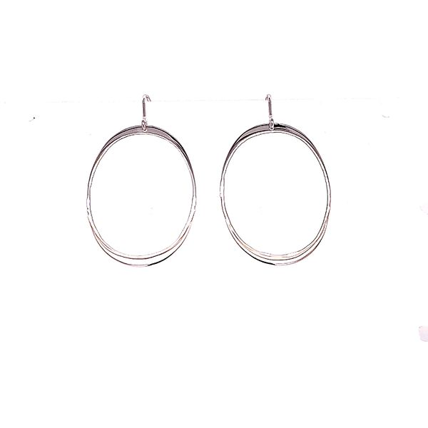 Sterling Silver Oval Earrings Saxons Fine Jewelers Bend, OR