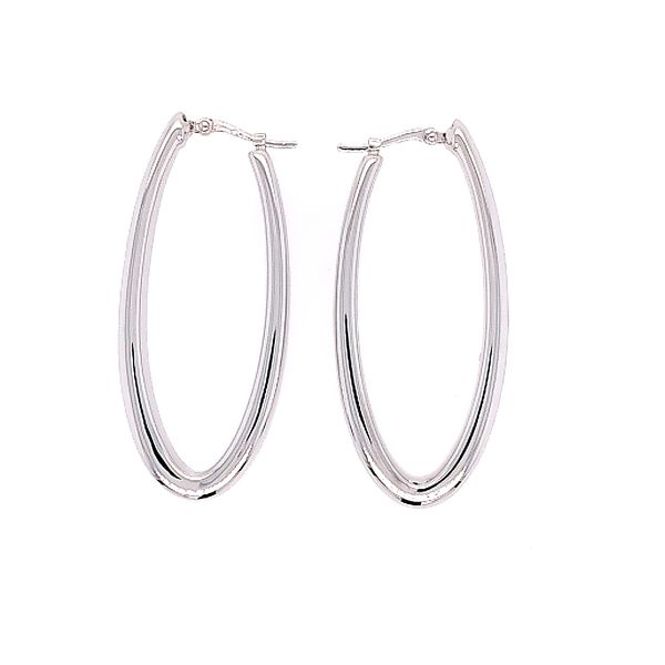 Large Oval Oblong Hoops Saxons Fine Jewelers Bend, OR
