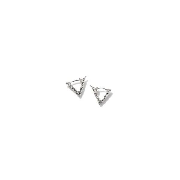 John Hardy USA Inc. Silver Tiga Transformable Drop Earrings Image 2 Saxons Fine Jewelers Bend, OR