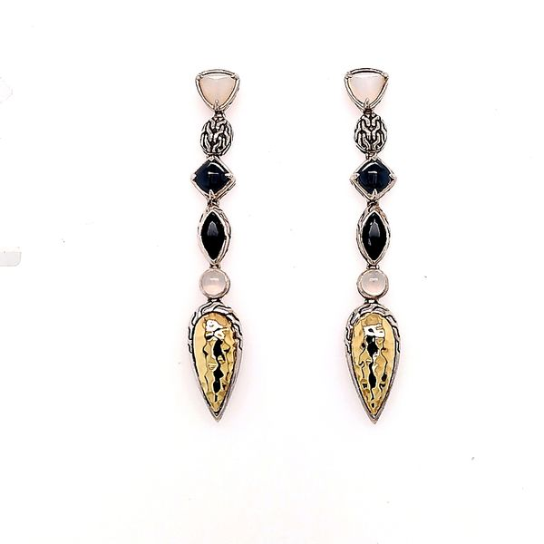 John Hardy Ladies Cluster Drop Earrings Saxons Fine Jewelers Bend, OR