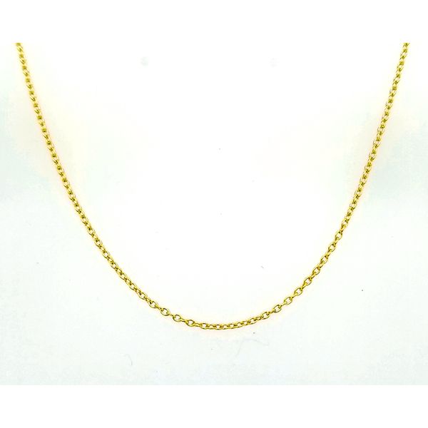 14 Karat Yellow Gold Cable Chain Saxons Fine Jewelers Bend, OR