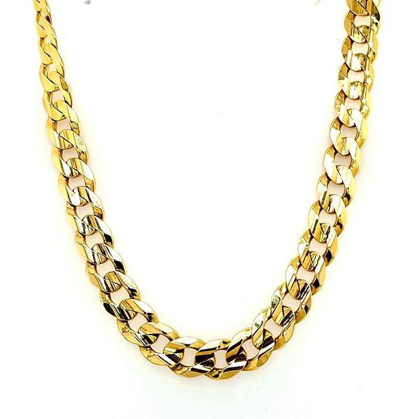 Yellow Gold Cuban Link Chain Saxons Fine Jewelers Bend, OR