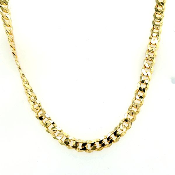 Yellow Gold Cuban Chain Saxons Fine Jewelers Bend, OR