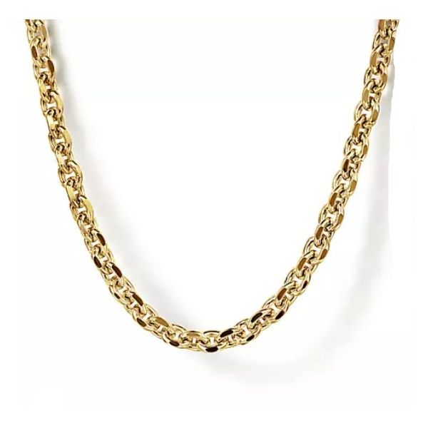 Gabriel & Co. 14 Karat Yellow Gold Link Chain Saxons Fine Jewelers Bend, OR