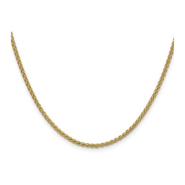 14 Karat Yellow Gold Spiga Chain Image 2 Saxons Fine Jewelers Bend, OR