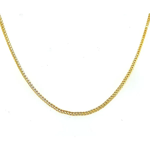 Midas. 14 Karat Yellow Gold Franco Chain Saxons Fine Jewelers Bend, OR