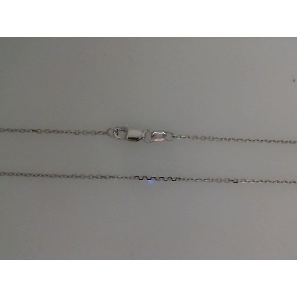 White Gold Open Diamond Cut Cable Saxons Fine Jewelers Bend, OR