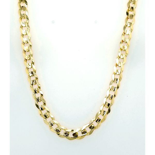 Midas. 10 Karat Yellow Gold Concave Cuban Chain Saxons Fine Jewelers Bend, OR