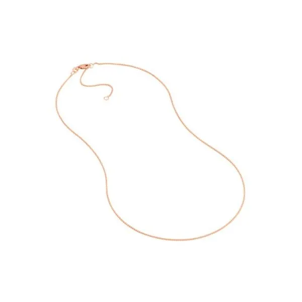 14 Karat Rose Gold Wheat Cable Chain Saxons Fine Jewelers Bend, OR