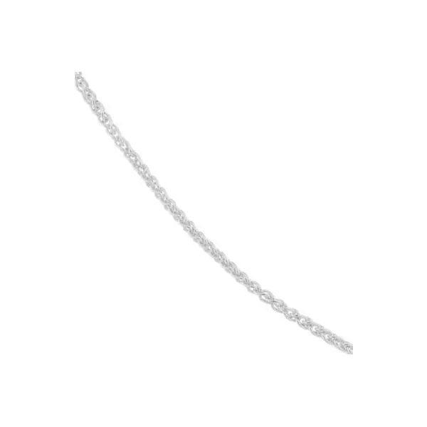 Midas. 14 Karat White Gold Round Wheat Chain Image 2 Saxons Fine Jewelers Bend, OR