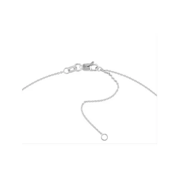 14 Karat White Gold Cable Chain Image 2 Saxons Fine Jewelers Bend, OR