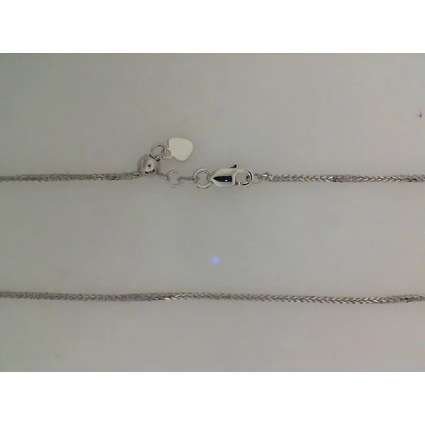 Midas White Gold Square Wheat Silicone Saxons Fine Jewelers Bend, OR