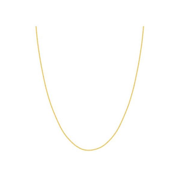 14 Karat Yellow Gold Round Wheat Chain Saxons Fine Jewelers Bend, OR