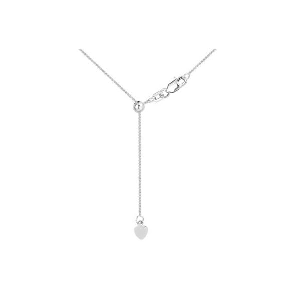 Midas. 14 Karat White Gold Wheat Chain Image 2 Saxons Fine Jewelers Bend, OR