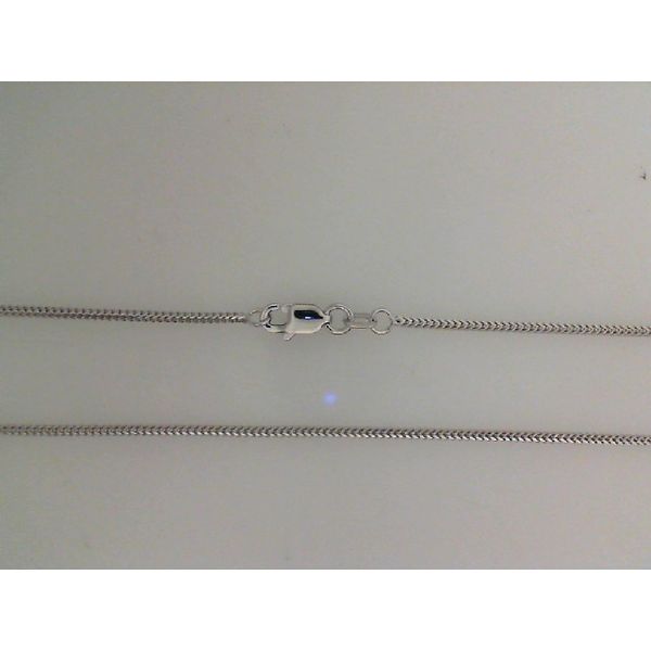 Midas. 14 Karat White Gold Round Franco Chain Saxons Fine Jewelers Bend, OR