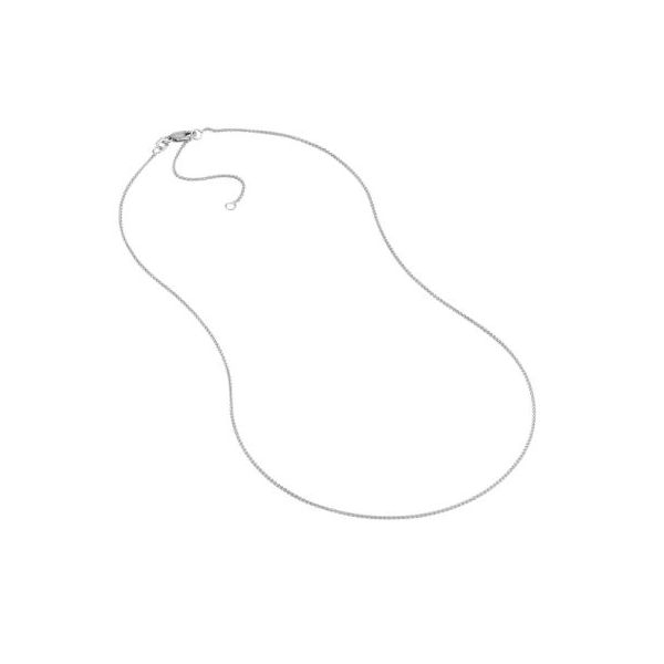 Midas 14 Karat White Gold Wheat Chain Saxons Fine Jewelers Bend, OR