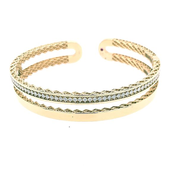 Roberto Coin Diamond Bangle/ Cuff Saxons Fine Jewelers Bend, OR