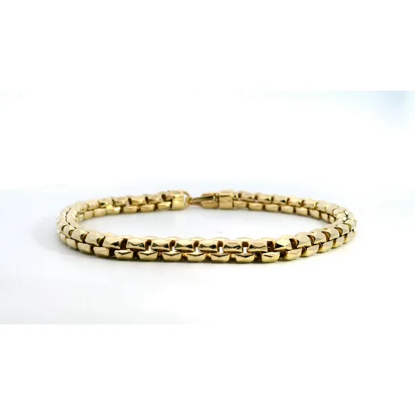 18K Yellow Gold Link Bracelet Saxons Fine Jewelers Bend, OR