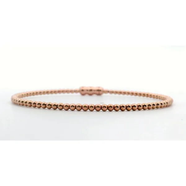 14K Rose Gold Bujukan Locking Bangle Saxons Fine Jewelers Bend, OR