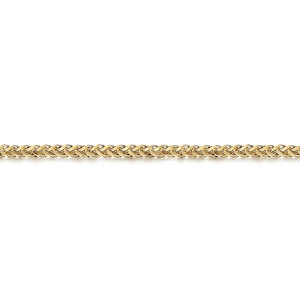 Gabriel & Co. 14 Karat Yellow Gold Wheat Chain Bracelet Image 2 Saxons Fine Jewelers Bend, OR