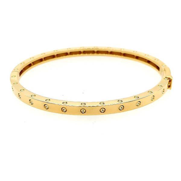Roberto Coin Gold Symphony Pois Moi Bangle Saxons Fine Jewelers Bend, OR