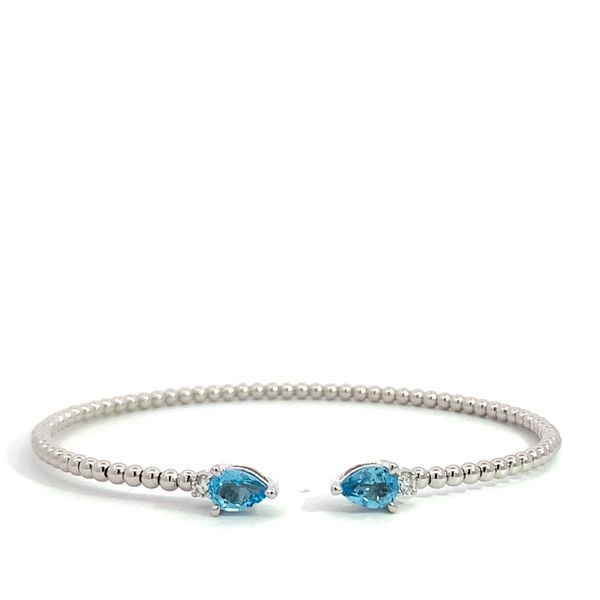 Swiss Blue Diamond Bangle Saxons Fine Jewelers Bend, OR
