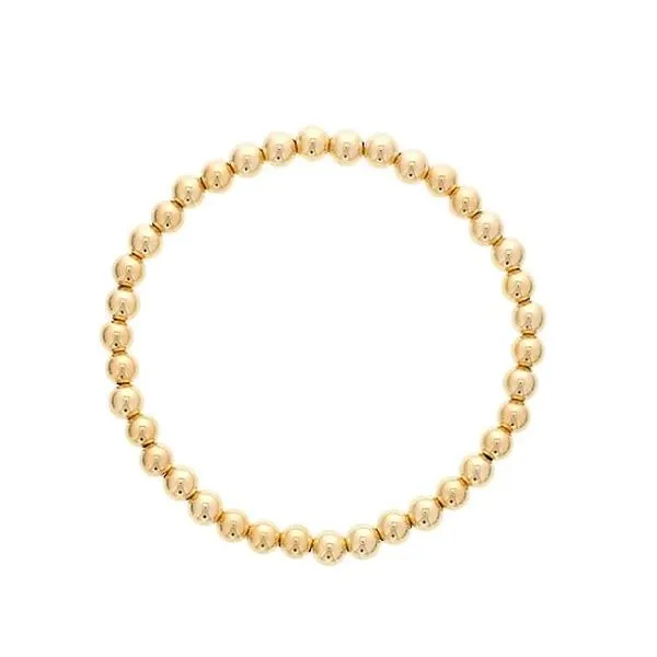 5MM Gold Filled Beaded Bracelet Saxons Fine Jewelers Bend, OR