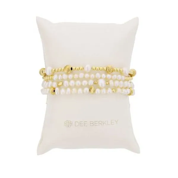 Pretty in Pearl Stack Set of 4 Bracelets Saxons Fine Jewelers Bend, OR