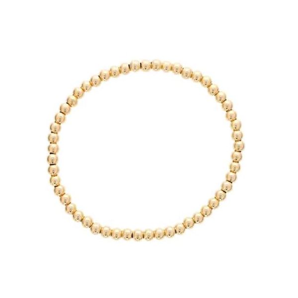 14K Yellow Gold Filled Beaded Bracelet Saxons Fine Jewelers Bend, OR