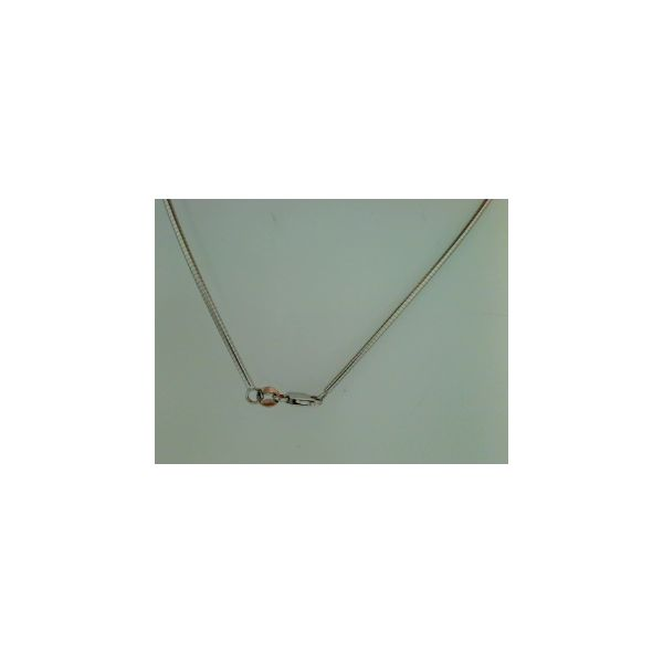 14KT YELLOW GOLD OMEGA NECKLACE